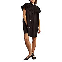 ROBE LILI FRONCES BLACK - Lili Sidonio