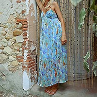 ROBE LONGUE MOLLY BLEU EDMEE - Molly Bracken