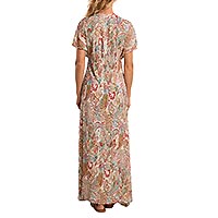 ROBE LONGUE MOLLY CASHMIRE PRINT - Molly Bracken