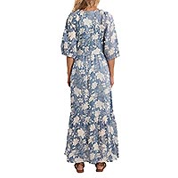 ROBE LONGUE MOLLY COTTON PRINT - Molly Bracken