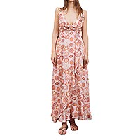 ROBE LONGUE MOLLY IMP ORANGE - Molly Bracken