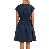 ROBE MOLLY BABYDOLL NAVY BLUE - Molly Bracken