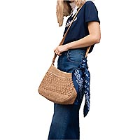 SAC MOLLY RAPHIA CAMEL - Molly Bracken