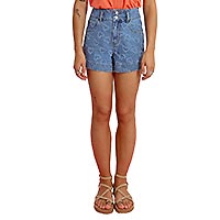 SHORT LILI SHORT DENIM  COEUR - Lili Sidonio