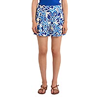 SHORT TAILLE HAUTE ALIZEE BLUE - Molly Bracken