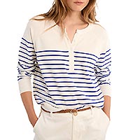 SOUS PULL MOLLY BLUE STRIPES - Molly Bracken