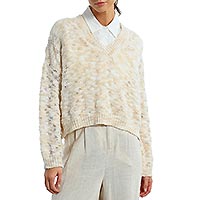 SWEATER LILI MAILLE BEIGE - Lili Sidonio