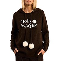 SWEAT POMPONS CHOCOLAT - Molly Bracken
