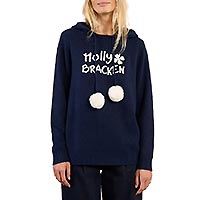 SWEAT POMPONS NAVY BLEU - Molly Bracken