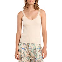 TANK TOP MOLLY BEIGE - Molly Bracken