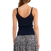 TANK TOP MOLLY NAVY BLUE - Molly Bracken