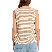 TANK TOP MOLLY OFFWHITE BEIGE - Molly Bracken
