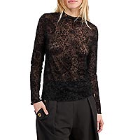 TOP DENTELLE BLACK - Molly Bracken