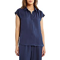TOP LILI POLO NAVY BLUE - Lili Sidonio