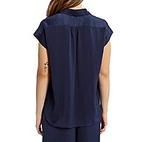 TOP LILI POLO NAVY BLUE - Lili Sidonio
