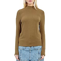 TOP MANCHES LONGUES KAKI - Lili Sidonio