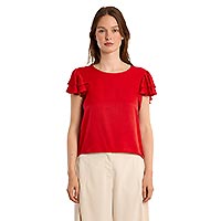 TOP MOLLY RED - Molly Bracken