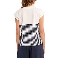 TOP SM MOLLY RAYE NAVY - Molly Bracken