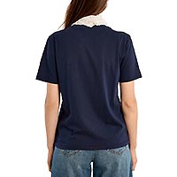 TSHIRT BOHEME NAVY BLUE - Molly Bracken