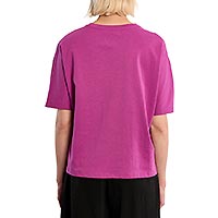 TSHIRT LILI OVERSIZE PALM PURPLE - Lili Sidonio