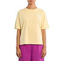TSHIRT LILI OVERSIZE PALM YELLOW - Lili Sidonio