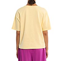 TSHIRT LILI OVERSIZE PALM YELLOW - Lili Sidonio