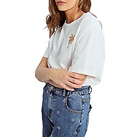 TSHIRT LILI PALM TREE WHITE - Lili Sidonio