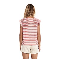 TSHIRT MARINIERE MOLLY RED BUTTONS - Molly Bracken