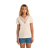 TSHIRT MOLLY COL BRODE - Molly Bracken