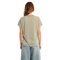 TSHIRT MOLLY COL V SAGE GREEN - Molly Bracken