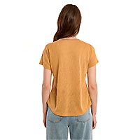 TSHIRT MOLLY COL V  MANGUE - Molly Bracken