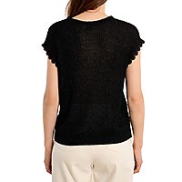 TSHIRT MOLLY CROCHET NOIR - Molly Bracken