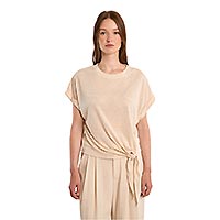 TSHIRT MOLLY NOUE BEIGE - Molly Bracken