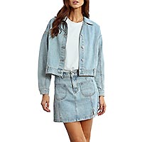 VESTE JEAN LIGHT BLUE - Lili Sidonio