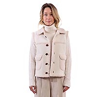 VESTE MOUTONS BEIGE - Molly Bracken