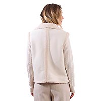 VESTE MOUTONS BEIGE - Molly Bracken
