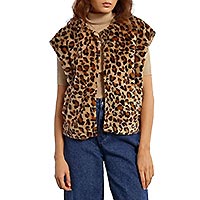 VESTE PANTHERE BEIGE - Lili Sidonio