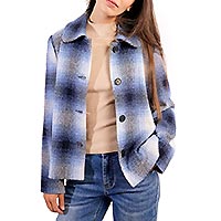 VESTE TWEED NAVY BLUE - Molly Bracken