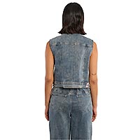 VESTON LILI DENIM BLUE - Lili Sidonio