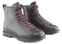 BRUTUS HI LACE BORDEAUX W - Camper