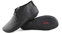 RIGHT CHUKKA ALL BLACK - Camper