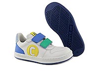 RUNNER SCRATCH BLANC VERT BLEU - Camper