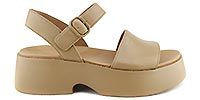 TASHA 2 STRAPS BROWN CRATER - Camper