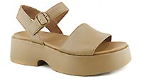 TASHA 2 STRAPS BROWN CRATER - Camper