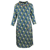 ROBE NENUPHAR BLUE ORANGE - Charles design