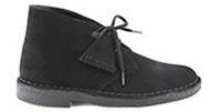 DESERT BOOT BLACK SUEDE W - Clarks