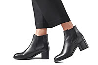 Clarks MASCARPONE BAY TAN Ankle boots on labotte