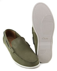 clarks mocassin homme