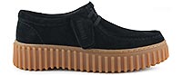 TORHILL BEE BLACK SUEDE - Clarks