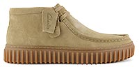 TORHILL HI DARK SAND SUEDE MAN - Clarks